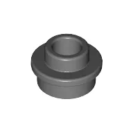 Plate Round 1 x 1 with Open Stud