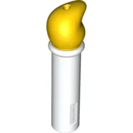 Duplo Candle with Flame Print