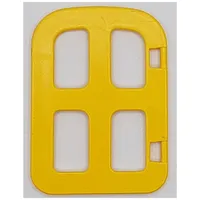 Duplo Door / Window Narrow, 1 x 3 x 2 1/2 with Four Panes