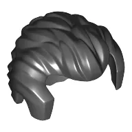 Hair Short Swept Back with Sideburns and Widow's Peak