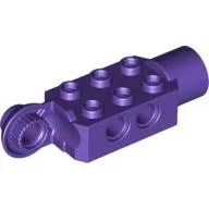 Technic Brick Special 2 x 3 with Pin Holes, Rotation Joint Ball Half [Vertical Side], Rotation Joint Socket