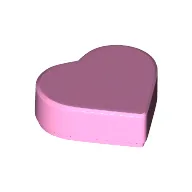 Tile 1 x 1 Heart