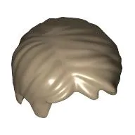 Hair Short, Tousled with Side Part