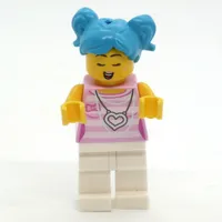 Poppy Starr, Pink Tank Top, White Legs