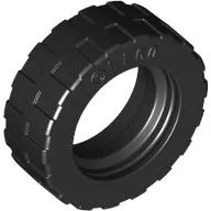 Tyre 17.5 x 6 with Shallow Staggered Treads and Middle Band