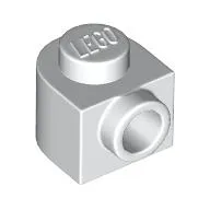 Plate 1 x 1 x 2/3 Half Round with Side Stud