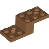 Bracket 5 x 2 x 1 1/3 with Holes, Pin Bottom