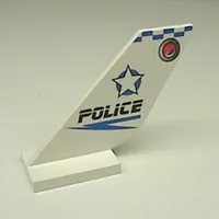 Tail Shuttle with Police Blue Checkered Print