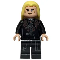 Lucius Malfoy, Black Robes with Dark Red Fur