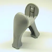 Animal Body Part, Dinosaur, Legs Long [Plain]