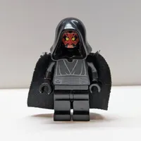 Darth Maul, Black Hood and Cape, Pouch on Belt