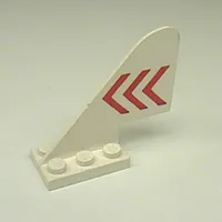 Tail Old with 3 Red Arrows Print