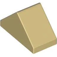 Slope 45° 2 x 1 Double with Ovoid Bottom Pin