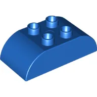 Duplo Brick 2 x 4 Curved Top