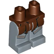 Hips and Sand Blue Legs with Reddish Brown Coattails Print (Naboo Guard)