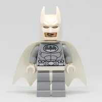 Batman, Light Bluish Gray Suit, White Cape and Cowl (Arctic Batman)