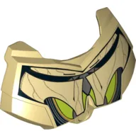 Large Figure Chest Cover, Armour Small with Robe over Lime Circle Print