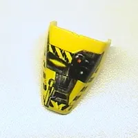 Large Figure Visor / Limb Cover, Armour with Jet / Judge Print