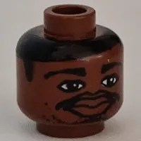 Minifig Head NBA Tracy McGrady Print