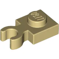 Plate Special 1 x 1 with Clip Vertical [Thick Open O Clip]