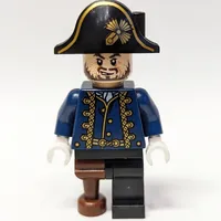 Hector Barbossa with Pegleg