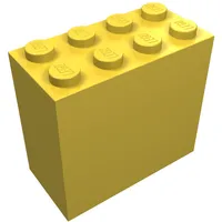 Brick 2 x 4 x 3 with 'LEGOLAND Deutschland Resort EM 2024' Print