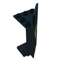 Panel 3 x 3 x 6 Corner Wall with Blacktron I Logo Print