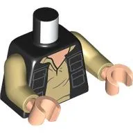 Torso, Sleeves Jacket, Tan Shirt, Light Nougat Chest print, Tan Arms, Light Nougat Hands