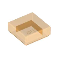 Tile 1 x 1 with Groove