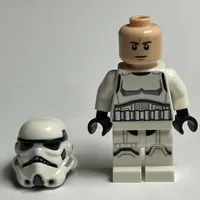 Stormtrooper - Light Nougat Head, White Arms