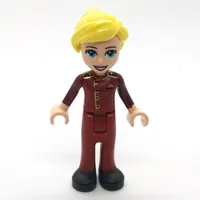 Stephanie - Dark Red Uniform