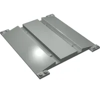 Vehicle Track, Train, Level Crossing Base - Solid Center