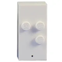 Braille Brick 2 x 4 with 3 Studs ⠲ and '.' Print