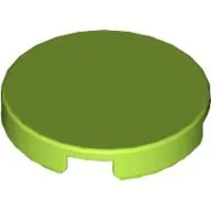 Tile Round 2 x 2 with Bottom Cross