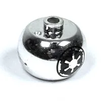 Pen Bead, Round Orb with Imperial Logo Print