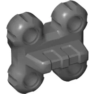 Technic Spike Connector Flexible with Four Holes, Raised Center