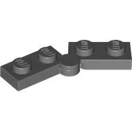 Hinge Plate 1 x 4 Swivel Top / Base - Hollow Clip [Complete Assembly]