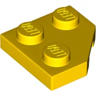 Wedge Plate 2 x 2 Cut Corner