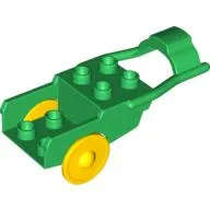 Duplo Horse Drawn Cart, Yellow Wheels