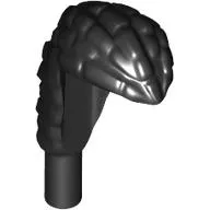 Hair Swept Back, Ridged with Ponytail (Bar)