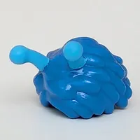 Hair with Antennas, Dark Azure Pattern