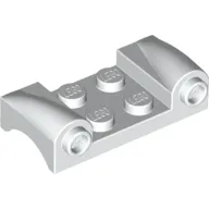 Vehicle Body, Wheel Arch / Mudguard 2 x 4 with Headlights and Curved Fenders