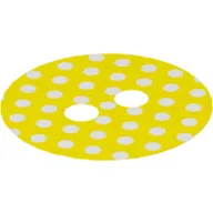 Hipwear Skirt, Round with White Dots print