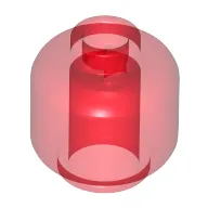 Minifig Head [Plain] [Vented Stud - 2 Holes]