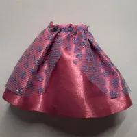 Belville, Skirt, Long with Purple Sparkle Layer