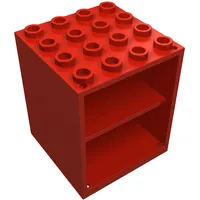 Homemaker Cupboard 4 x 4 x 4 with Door Holder Holes