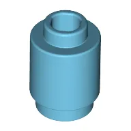 Brick Round 1 x 1 Open Stud