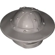 Helmet with Chinstrap and Wide Brim