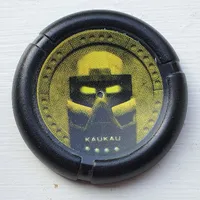 Large Figure Throwing Disk, Bionicle Mask Kaukau Print