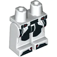 Hips and White Legs with Silver Dots Armour (Avengers Quantum)